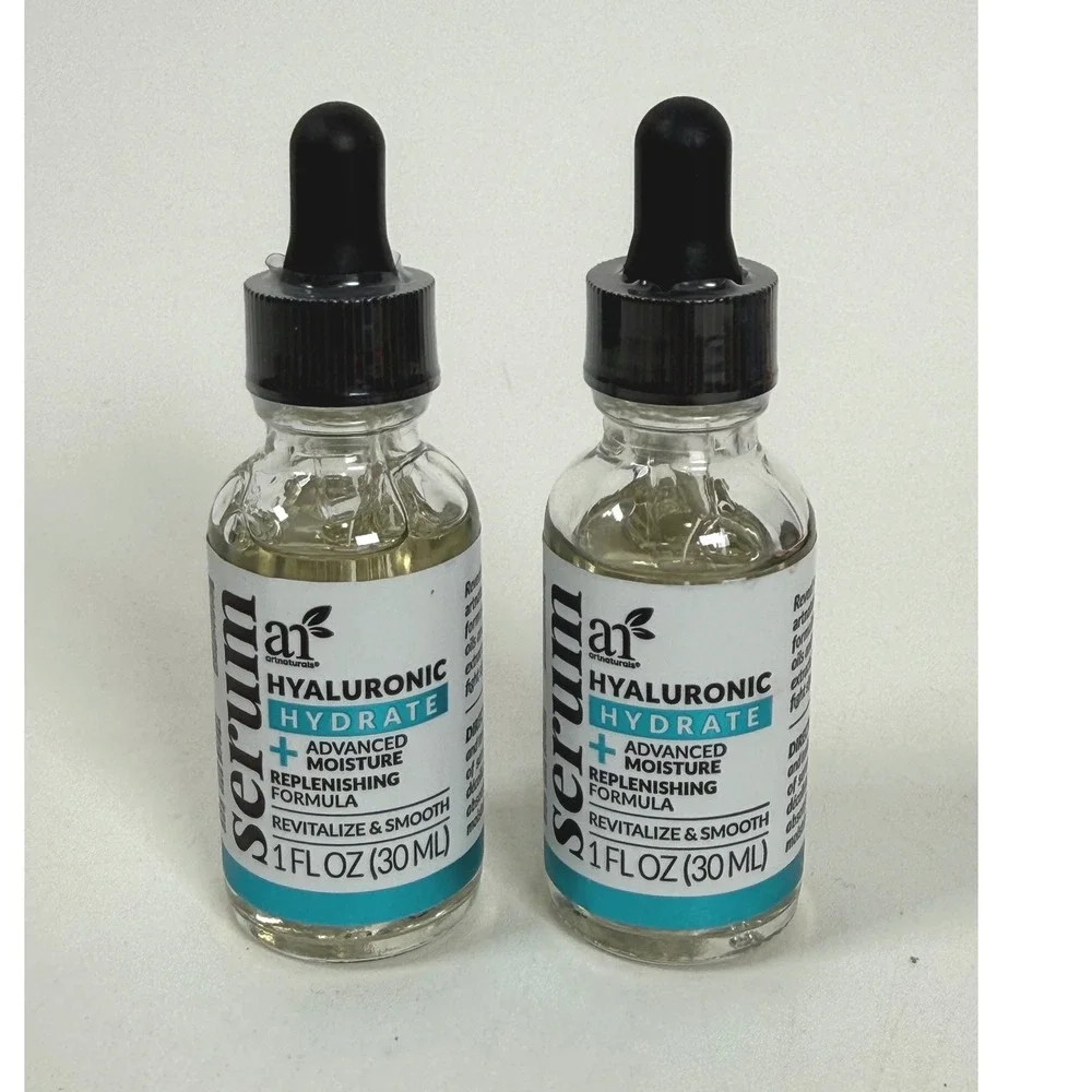 artnaturals Serum Hyaluronic Hydrate Anti Aging Moisture Face Lot 2 1 fl oz New